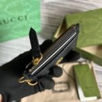 Gucci GG Marmont Keychain Wallet Black 627064 DTDHT 1000 - Image 9