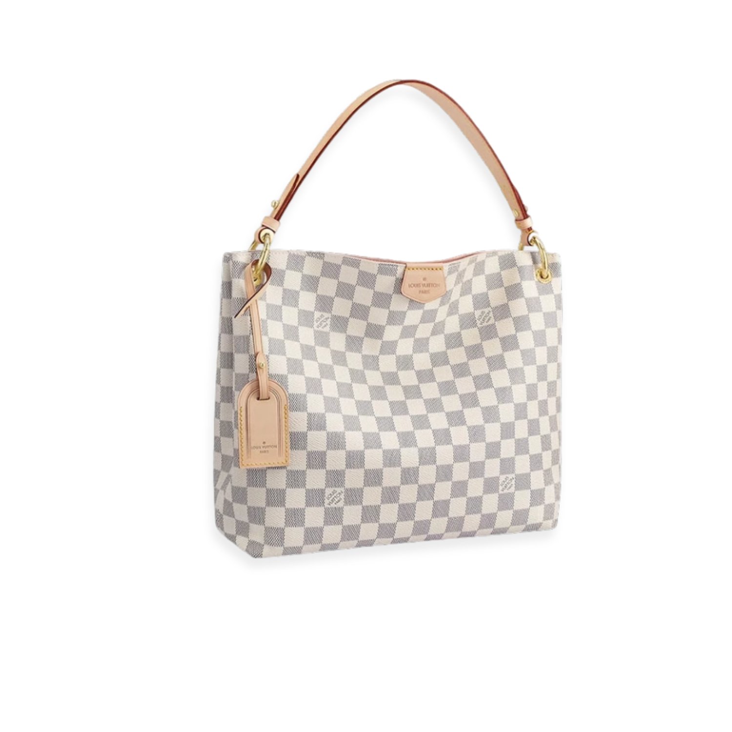 Graceful-PM-Damier-Azur-Bag.jpg Louis Vuitton Graceful PM Damier Azur Bag For Women N42249 – 35 Cm/ 13.8 In - Image 1