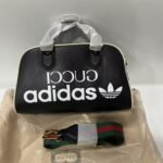 Gucci x Adidas Mini Duffle Bag Black 702397 U3ZCT 8726 - Image 3