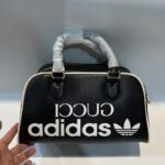 Gucci x Adidas Mini Duffle Bag Black 702397 U3ZCT 8726 - Image 7