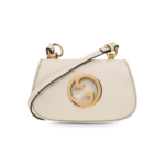 Gucci Blondie Small Shoulder Bag 8.7in/ 22cm White Gold Hardware For Women‎ ‎698643 UXXAG 9161