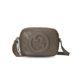 Gucci Blondie Small Shoulder Bag 8.3in/ 21cm Brown/ Gray Gold Hardware For Women ‎‎‎742360 1IV0G 2802