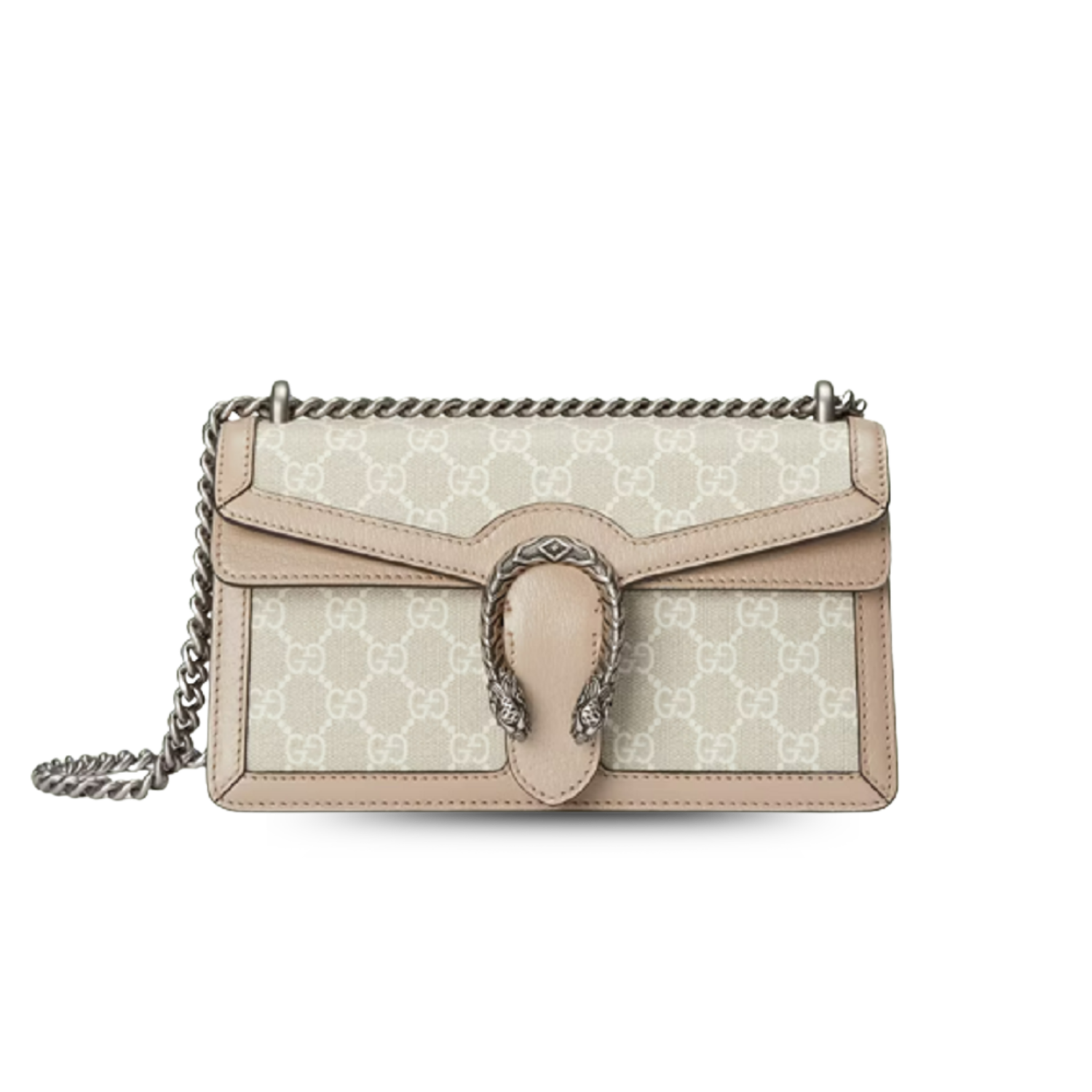 Gucci-Dionysus-Small-Shoulder-Bag-10in-25cm-Beige-White-GG-Supreme-Canvas-Palladium-Hardware-For-Women-499623-UULBN-9683-1.png Gucci Dionysus Small Shoulder Bag 10in/ 25cm Beige/ White GG Supreme Canvas Palladium Hardware For Women 499623 UULBN 9683 - Image 1