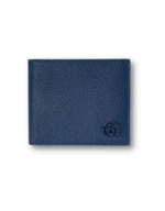 Gucci GG Marmont Bi-Fold Wallet Black/Blue For Men 4.3in/11cm ‎428726 1T56F 1000 - Image 17