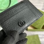 Gucci GG Marmont Card Case Black For Men 4.7in/12cm ‎‎‎722734 1T56F 1000 - Image 8