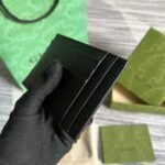 Gucci GG Marmont Card Case Black For Men 4.7in/12cm ‎‎‎722734 1T56F 1000 - Image 6