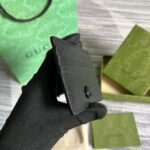 Gucci GG Marmont Card Case Black For Men 4.7in/12cm ‎‎‎722734 1T56F 1000 - Image 4