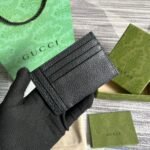 Gucci GG Marmont Card Case Black For Men 4.7in/12cm ‎‎‎722734 1T56F 1000 - Image 3