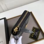 Gucci GG Marmont Zip Around Wallet Black For Women 7.4in/19cm 443123 DTD1T 1000 - Image 7