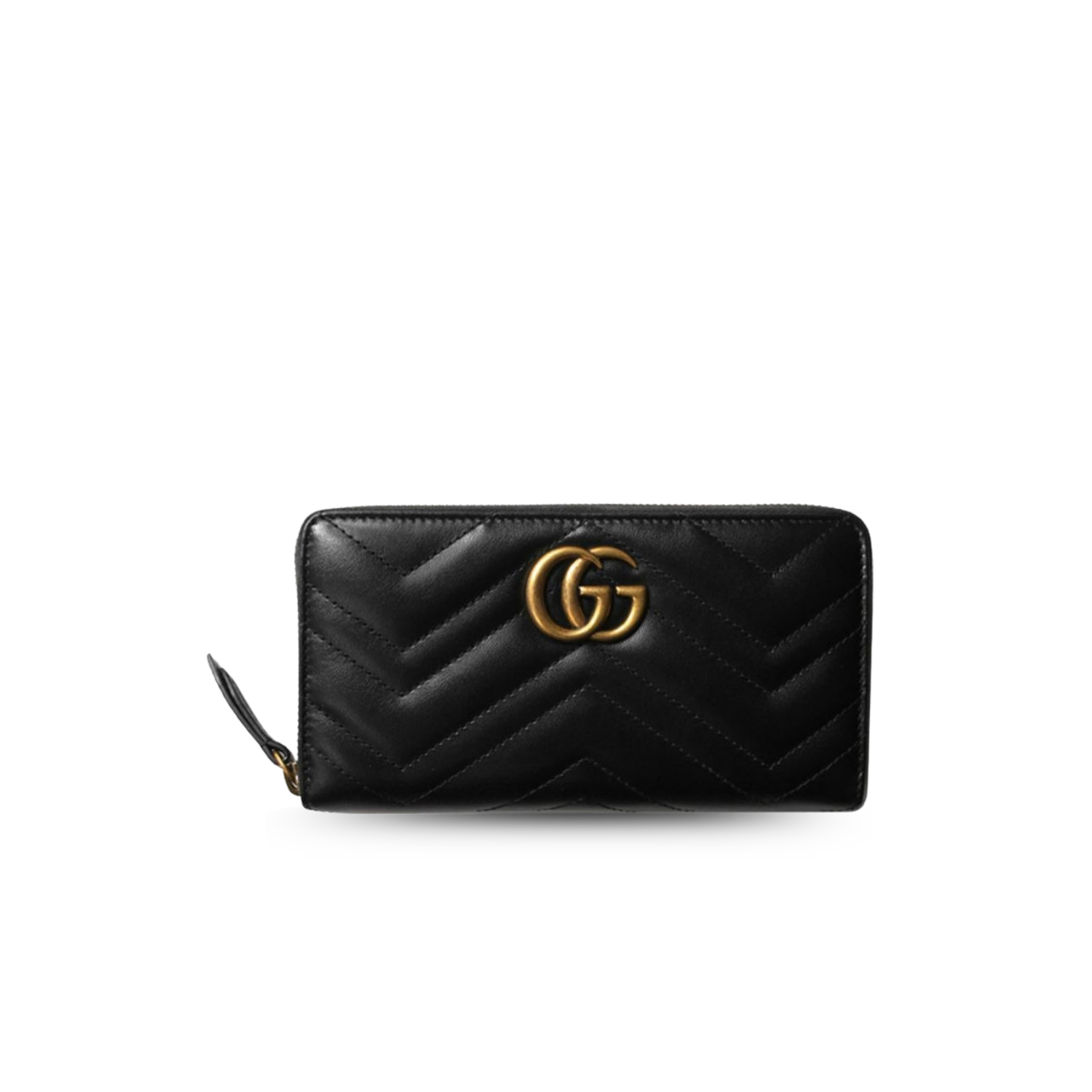 Gucci-GG-Marmont-Zip-Around-Wallet-443123-DTD1T-1000-1.png Gucci GG Marmont Zip Around Wallet Black For Women 7.4in/19cm 443123 DTD1T 1000 - Image 1