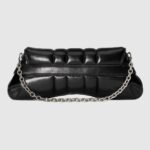 Gucci Horsebit Chain Medium Shoulder Bag Black For Women 15 Inches/ 38 Cm 764255 AACU1 1000 - Image 6