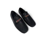 Gucci Men's Loafers With Web Details Black For Men 6246981XH101066