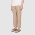 Gucci Men's Beige & Brown-GG Slide Sandals For Men 624695 H6320 9763 - Image 2