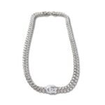 Gucci Necklace Chain Silver For Women