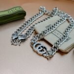 Gucci Necklace Chain Silver For Women - Image 7