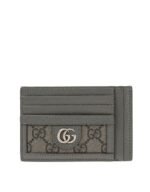 Gucci Ophidia Card Case Supreme Canvas Grey For Men 4.7in/12cm 732018 UULBN 1244