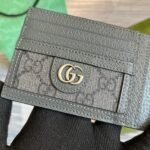 Gucci Ophidia Card Case Supreme Canvas Grey For Men 4.7in/12cm 732018 UULBN 1244 - Image 9