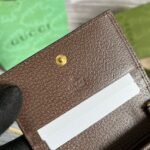 Gucci Ophidia GG Card Case Wallet Supreme Canvas Beige For Women‎ 4.3in/11cm 523155 96IWG 8745 - Image 8