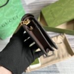 Gucci Ophidia GG Card Case Wallet Supreme Canvas Beige For Women‎ 4.3in/11cm 523155 96IWG 8745 - Image 4