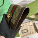 Gucci Ophidia GG Passport Case Supreme Canvas Beige 598914 96IWG 8745 - Image 6