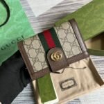 Gucci Ophidia GG Passport Case Supreme Canvas Beige 598914 96IWG 8745 - Image 2