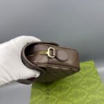Gucci Ophidia GG Small Shoulder Bag Beige And Brown - Image 5