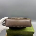 Gucci Ophidia GG Small Shoulder Bag Beige And Brown - Image 6