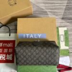 Gucci Ophidia GG Toiletry Case Supreme Canvas Grey For Men 10.2in/26cm ‎‎‎572767 UULBN 1244 - Image 2