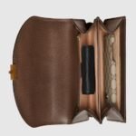 Gucci Ophidia Medium Top Handle Bag 9.8in/ 25cm Beige Gold Hardware For Women ‎651055 96IWX 8745 - Image 10