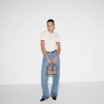 Gucci Ophidia Medium Top Handle Bag 9.8in/ 25cm Beige Gold Hardware For Women ‎651055 96IWX 8745 - Image 2