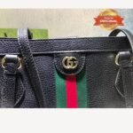 [True-to-ORIGINAL] Gucci Ophidia Medium Tote Black For Women 15in/38cm GG 631685 CWG1A 1060 - Image 2