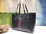 Gucci Ophidia Medium Tote Black For Women 15in/38cm GG 631685 CWG1A 1060 - Image 3