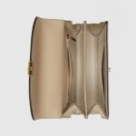 [True-to-ORIGINAL] Gucci Ophidia Small Top Handle Bag 9.8in/25cm Beige Gold Hardware For Women 651055 UULAG 9682‎ - Image 8