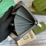 Gucci Ophidia Zip Around Wallet Supreme Canvas Grey For Men 7.5in/19cm ‎‎‎706844 UULBN 1244 - Image 10