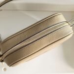 Gucci Soho Disco Small Crossbody Bag 8in/ 21cm Beige Gold Hardware For Women GG 308364 - Image 5