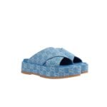 Gucci Women GG Platform Slide Sandal For Women - ?771560 FACUO 4646