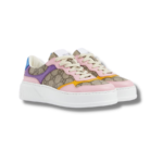 Women's GG Sneakers Beige For Women 726850 FABAW 9785