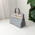 Hermes Birkin 25 Beton Togo Light Blue For Women 25cm / 9.8in - Image 4