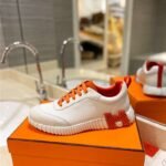 Hermes Bouncing Sneaker Orange For Women