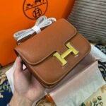 Hermes Constance 18 Brown For Women 18cm/7.25in