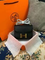Hermes Constance 18 Black For Women 18cm/7.25in - Image 10