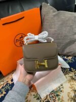 Hermes Constance 18 Khaki Green For Women 18cm/7.25in - Image 10