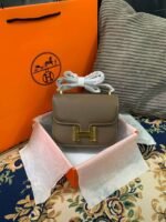 Hermes Constance 18 Khaki Green For Women 18cm/7.25in - Image 8