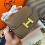 Hermes Constance 18 Khaki Green For Women 18cm/7.25in