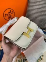 Hermes Constance 18 White For Women 18cm/7.25in
