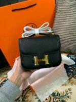 Hermes Constance 18 Black For Women 18cm/7.25in - Image 2