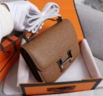 Hermes Constance Handbag Brown For Women 22cm/8.7in - Image 11