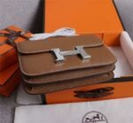 Hermes Constance Handbag Brown For Women 22cm/8.7in - Image 9