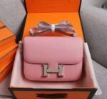 Hermes Constance Handbag Pink For Women 22cm/8.7in - Image 2