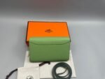 Hermes Constance Long Togo Wallet Green, Gold Toned Hardware Bag For Women, Women's Handbags, Shoulder Bags 8.1in/21cm - Image 3